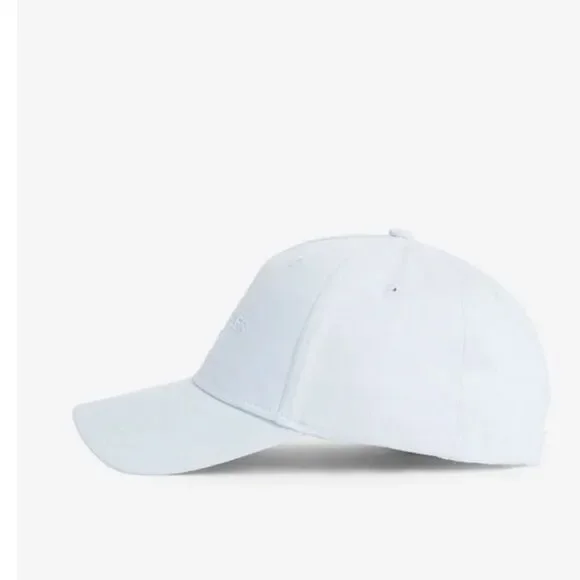 The Kooples Light Blue Logo Print Baseball cap hat NWT